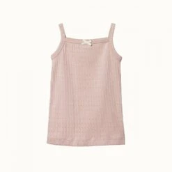 Pointelle Camisole - Rose Bud