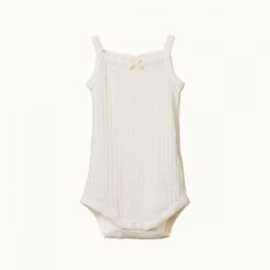 Camisole Bodysuit Pointelle - Natural