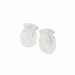 Merino Newborn Mittens - Natural