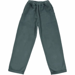 Organic Cotton Chunky Corduroy Pants - Stormy Weather