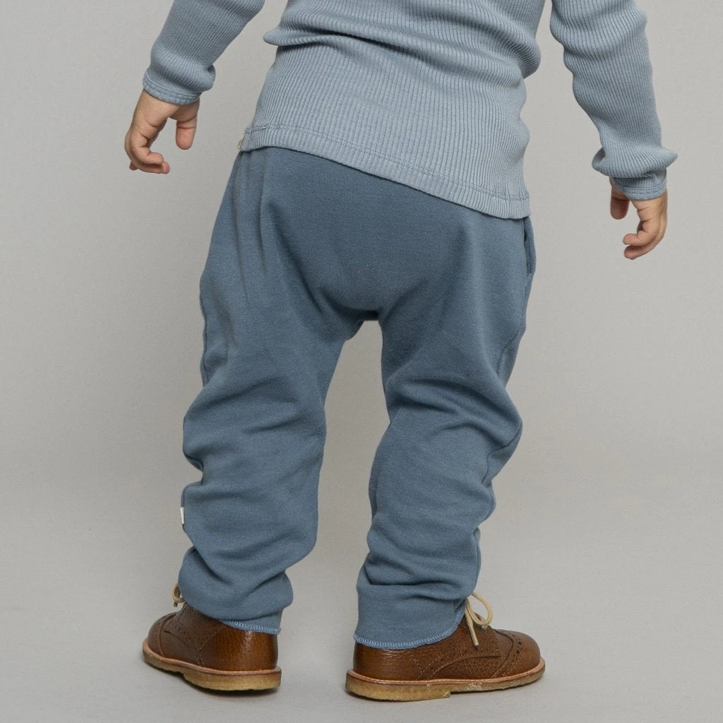 Organic Cotton Nordic Pants - Steel Blue 6 Organic Cotton Nordic Pants - Steel Blue - Image 6