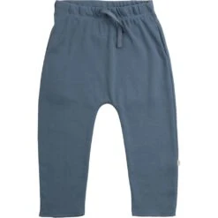 Organic Cotton Nordic Pants - Steel Blue