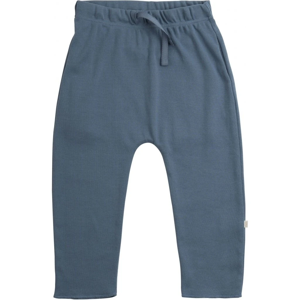 Organic Cotton Nordic Pants - Steel Blue 1 Organic Cotton Nordic Pants - Steel Blue