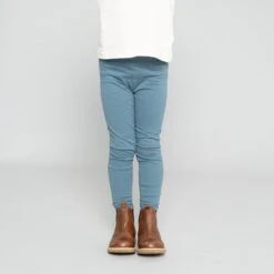 Organic Cotton Nice Leggings - Deep Ocean