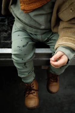 Engel Cheap Store -Engel Cheap Store poudre green motif leggings 1