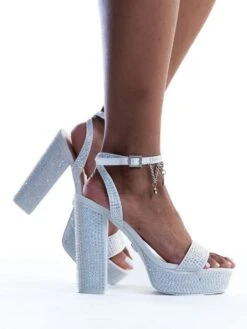 RHINESTONES 4EVA - WHITE