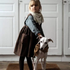 Organic Cotton Mangue Dress - Brown Sugar (size 2 & 3 Left) 7 Organic Cotton Mangue Dress - Brown Sugar (size 2 & 3 Left) -Engel Cheap Store robe mangue brown sugar aw20