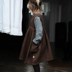 Organic Cotton Mangue Dress - Brown Sugar (size 2 & 3 Left) 8 Organic Cotton Mangue Dress - Brown Sugar (size 2 & 3 Left) -Engel Cheap Store robe mangue brown sugar aw20 1