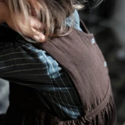 Organic Cotton Mangue Dress - Brown Sugar (size 2 & 3 Left) 9 Organic Cotton Mangue Dress - Brown Sugar (size 2 & 3 Left) -Engel Cheap Store robe mangue brown sugar aw20 2