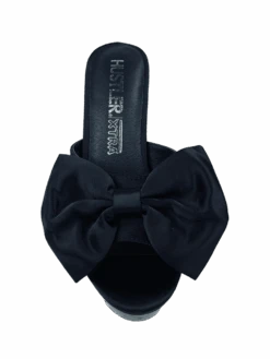 SASHA BOW - BLACK SATIN -Engel Cheap Store sasha bow black satin 271510