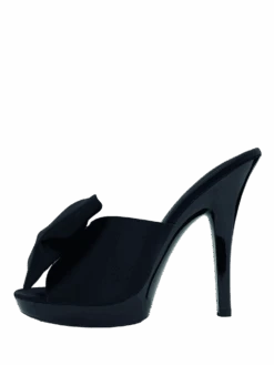 SASHA BOW - BLACK SATIN -Engel Cheap Store sasha bow black satin 658484