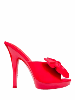 SASHA BOW - RED SATIN -Engel Cheap Store sasha bow red satin 658836