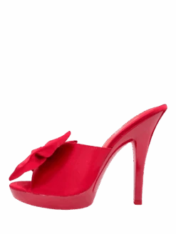 SASHA BOW - RED SATIN -Engel Cheap Store sasha bow red satin 999908