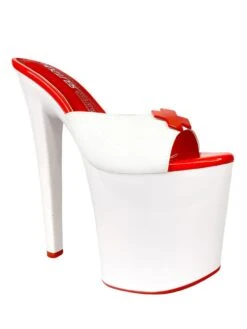 SASHA NURSE - WHITE/RED