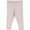 Serendipity Organics Baby Leggings - Pink/Offwhite