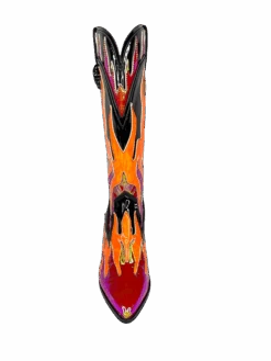 SPACE COWGIRL FLAME - BLACK/RED 7 SPACE COWGIRL FLAME - BLACK/RED -Engel Cheap Store space cowgirl flame blackred 681610