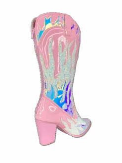 SPACE COWGIRL FLAME - PINK/ATLANTIS -Engel Cheap Store space cowgirl flame pinkatlantis 351031