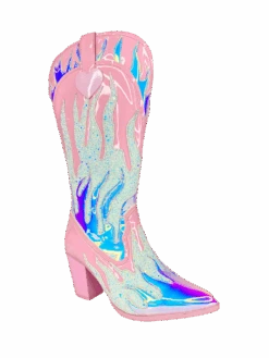 SPACE COWGIRL FLAME - PINK/ATLANTIS