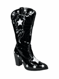 SPACE COWGIRL STAR - BLACK/WHITE