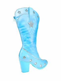 SPACE COWGIRL STAR PEARL - BLUE/SILVER -Engel Cheap Store space cowgirl star pearl bluesilver 411599