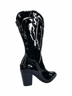 SPACE COWGIRL WEB - BLACK PATENT -Engel Cheap Store space cowgirl web black patent 281543
