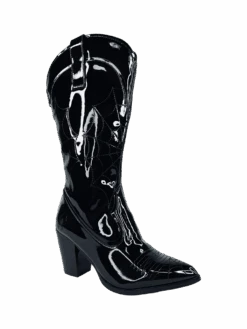 SPACE COWGIRL WEB - BLACK PATENT