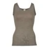 Engel Womens Merino Wool & Silk Singlet - Walnut